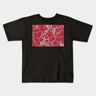 Red Volcanic Rock Kids T-Shirt